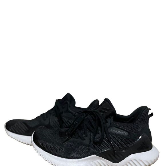 Adidas AlphaBounce Beyond Core Black  AC8633 Athletic Shoes Women's Sz 10 - Picture 2 of 6